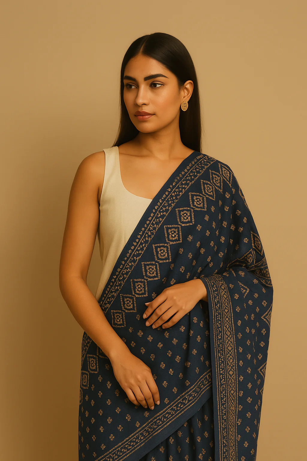 Ajrakh Modal Dupatta